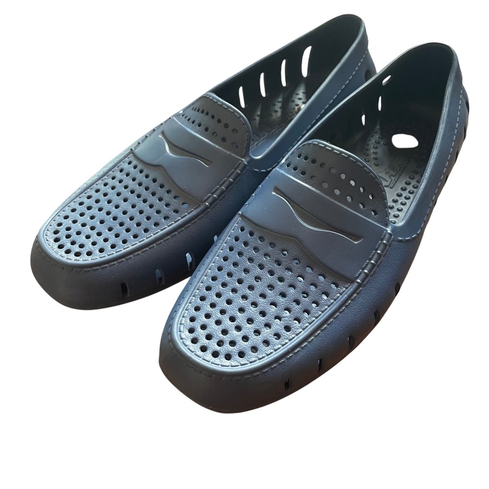 Floafers Penny Loafer Men Blue Waterproof EVA Foam Water Shoes Size 10